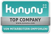 kununu – top company – von Mitarbeitern empfohlen!