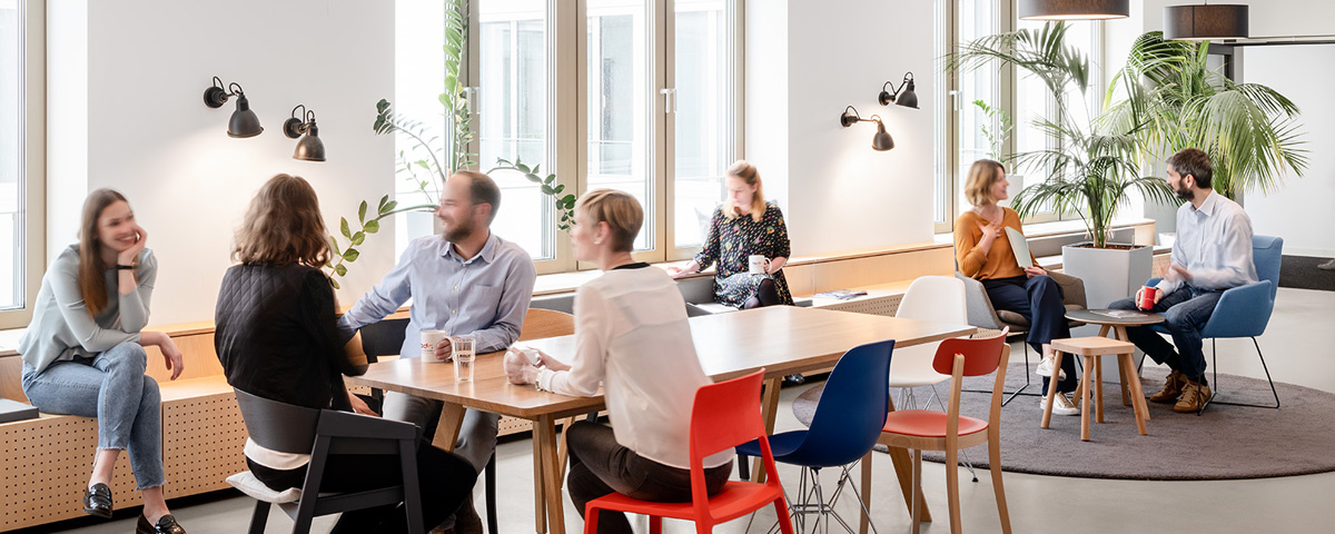 gesellige Menschen bei der BDR