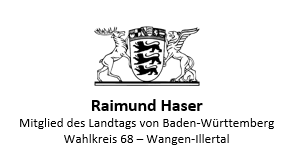 Raimund Haser - Mitglied des Landtags von Baden-Württemberg