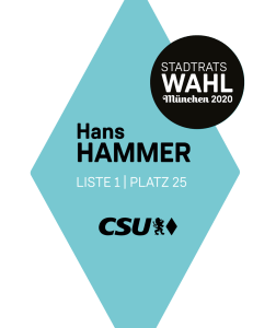 Dipl. Ing. Hans Hammer - Stadtrat München